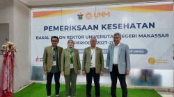 Bakal Calon Rektor UNM Jalani Pemeriksaan Kesehatan di RS Unhas