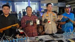 Razia Kampung Narkoba Makassar, 3 Orang Bandar dan 104 Orang Diamankan Polisi 