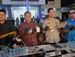 Razia Kampung Narkoba Makassar, 3 Orang Bandar dan 104 Orang Diamankan Polisi 