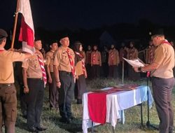 Wabup Maros Lantik Pengurus Saka Bhayangkara Pramuka